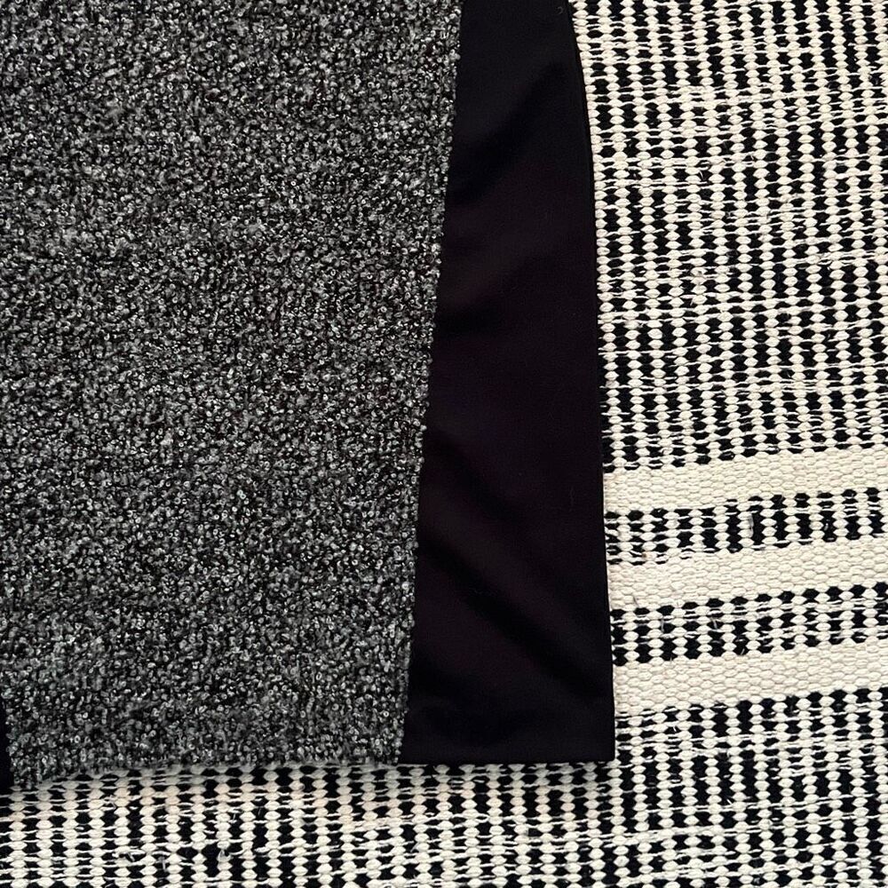 Alfani Size 10 Black and gray pencil skirt - Picture 3 of 7